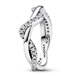 SOFIA DIAMONDS prsten z bílého zlata s diamantem 0,20 ct BE41/05720-W